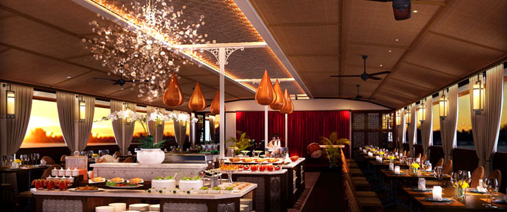 DU NGOẠN TRÊN SÔNG SÀI GÒN VỚI TIỆC BUFFET TỐI VÀ NHẠC SỐNG (DELUXE)