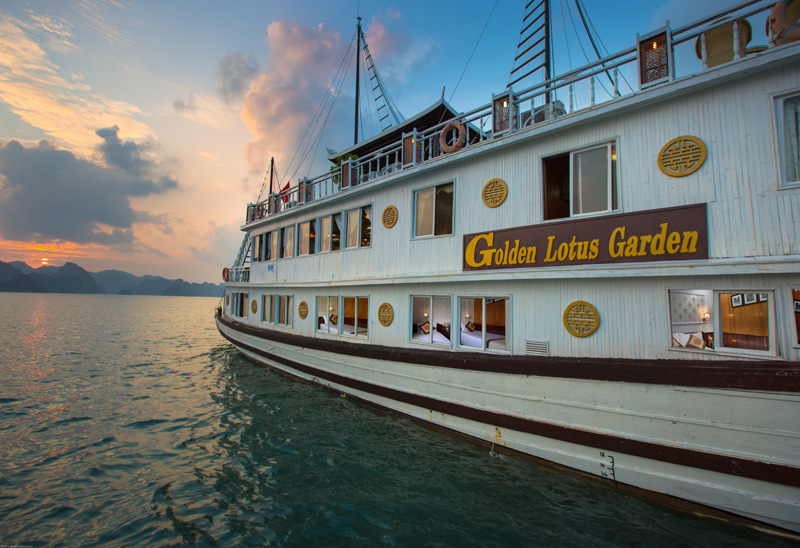 Ha Long 2 Days (1 Night On Golden Lotus Premium Cruise 3★)