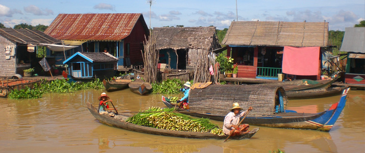 Tonle Sap Lake ½ Day By Car (Morning)